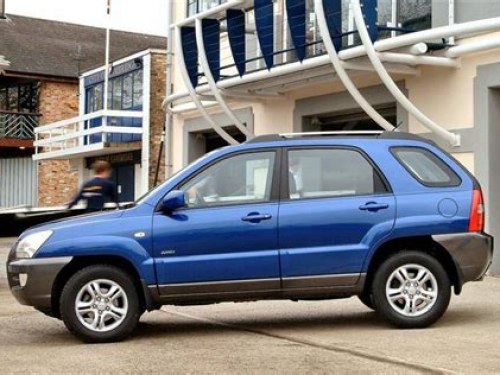 2005 Kia Sportage Blue